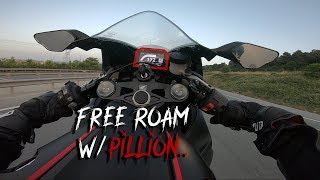 Free Roam with New Honda Cbr 1000rr w/Pillion