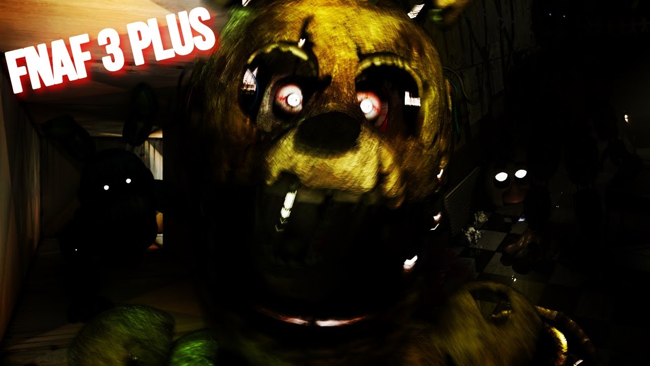 FNAF 3 PLUS МЕГА СТРАШНО
