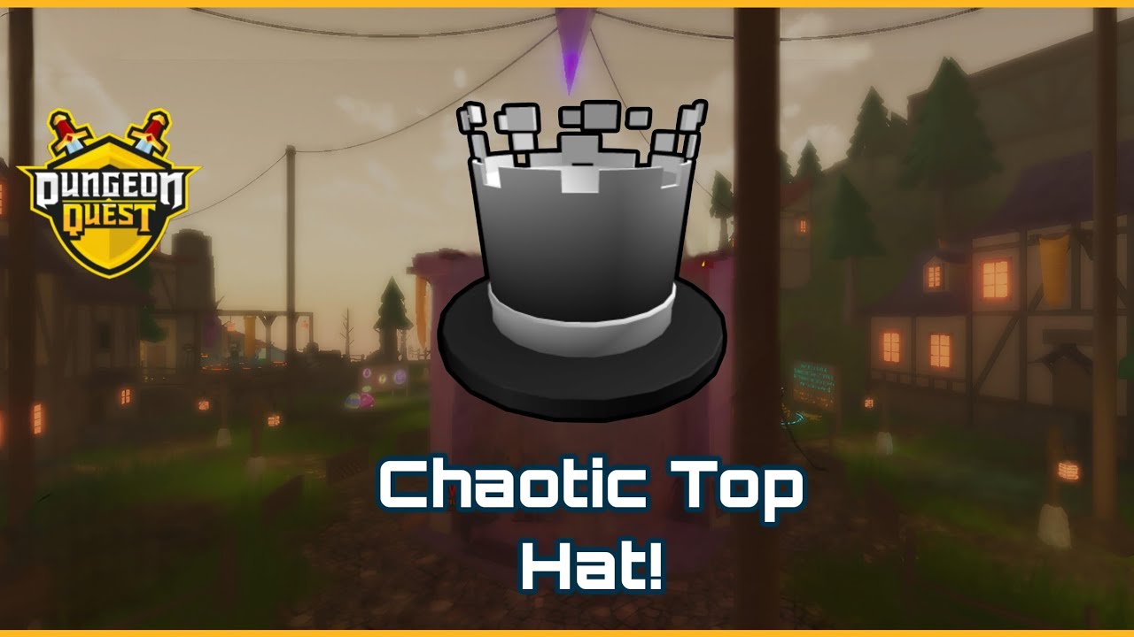 You can still get this! "CHAOTIC TOP HAT!" YouTube