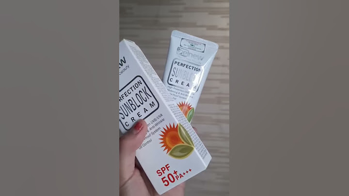 Kem chống nắng dưỡng da Perfection Sunblock Cream SPF50+ PA+++ 50ml hàng chính hàng