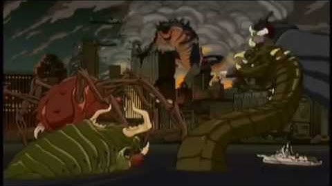 GODZILLA: The Series Theme Song (No Sound)