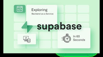 Supabase in 60 seconds