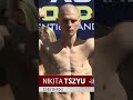 Nikita Tszyu and Ben Mahoney weigh in