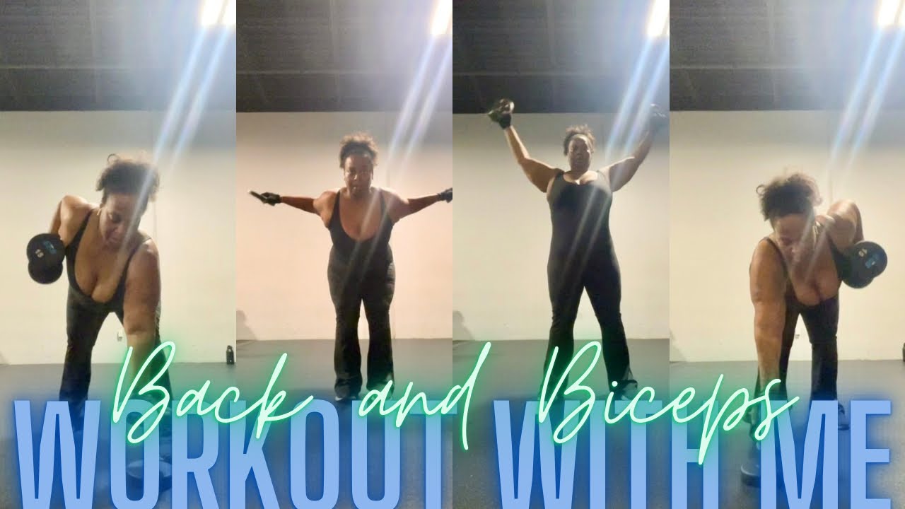 Back & Biceps Workout for Plus Size Beginners | Burn Fat & Sculpt Your Upper Body