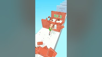 Muscle Rush -Smash Running Game All Levels IOS Android Games Gameplay Level 1 - 2 #Hyper_Casual_Game