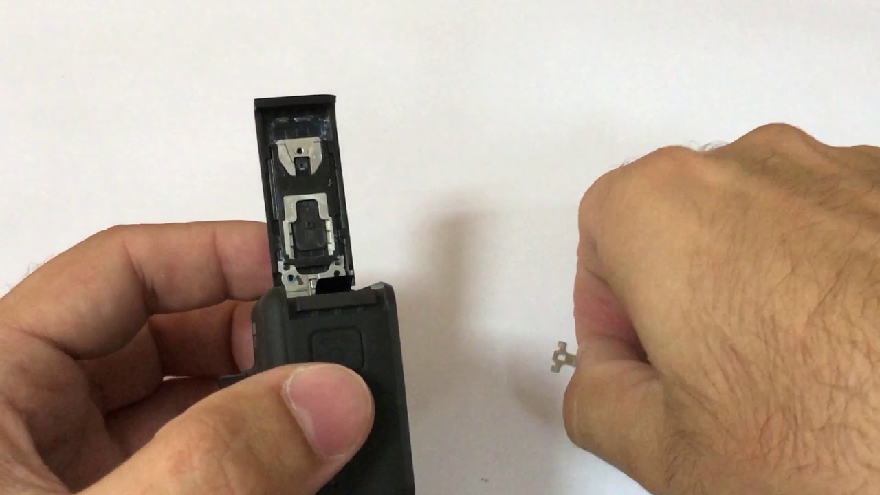 How To Remove Gap Between Gopro Hero Battery Door Youtube