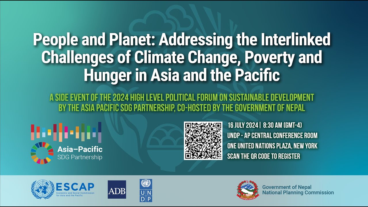 People and Planet: Addressing the interlinked Challenges of Climate Change, Poverty, and Hunger