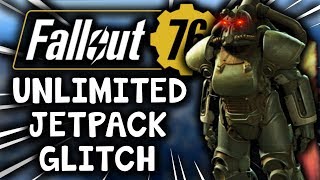 Fallout 76 - New INFINITE Jetpack Glitch Lets You FLY To Height Limit - [Tutorial / Glitch]