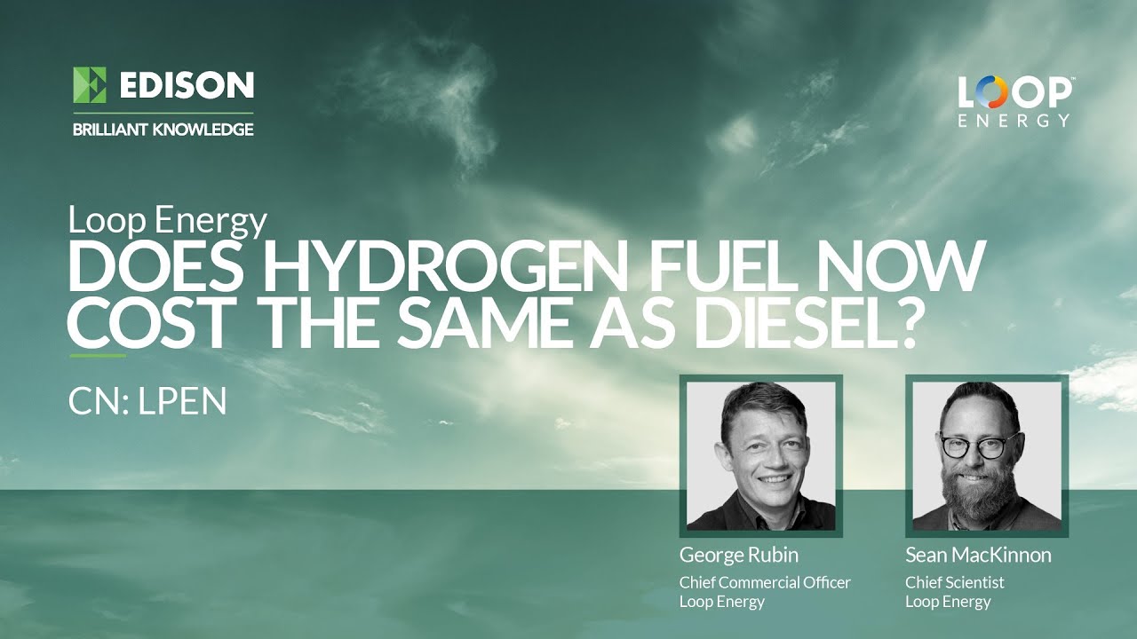 Loop Energy: Equalising hydrogen-diesel fuel costs