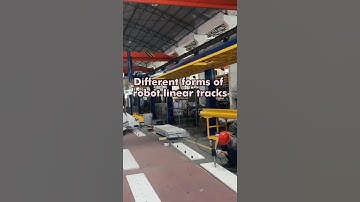 🤖 Different Forms of Robot Linear Tracks – EVSROBOT#track #rail #evsrobot #smartfactory #robotics