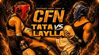 Tatá vs Laylla Furacão - Contagem Fight Night 15