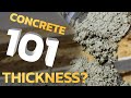 Optimal Concrete Thickness: Key Insights and Steps for Successful Setup