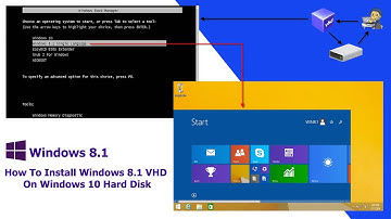 How To Install Windows 8.1 VHD on Windows 10 Hard Disk