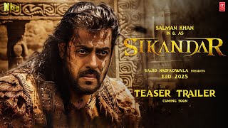 Sikandar | Trailer | Salman Khan | Sajid Nadiadwala | Salman Khan Upcoming Movies 2025