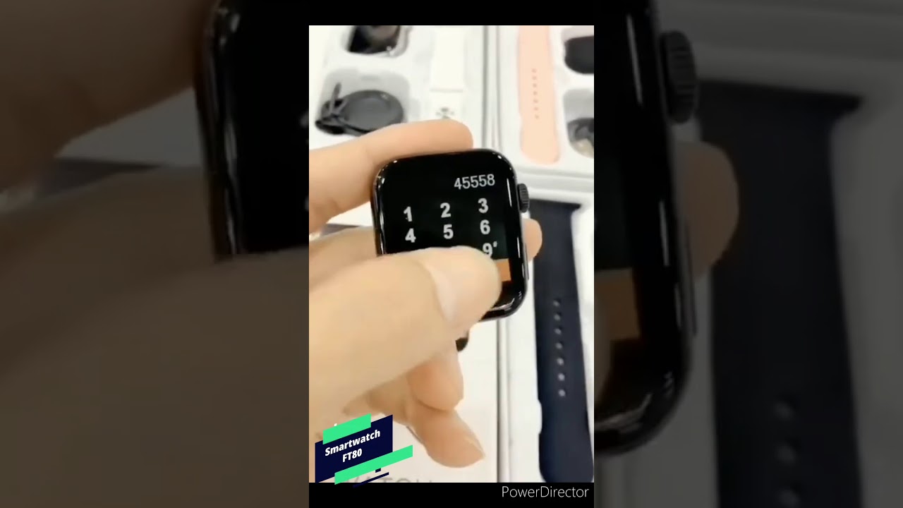 Smartwatch FT80 - YouTube