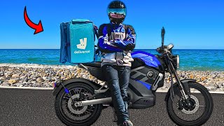 I Delivered FAST FOOD on a Electric MOTORCYCLE in BRIGHTON! Deliveroo App Failure screenshot 5