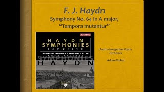 Haydn, Symphony 64, "Tempora Mutantur" - Video Score - Adam Fischer