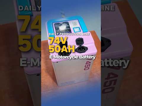 Produksi Lengkap Baterai Litium 74V50Ah dari Sel