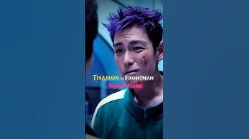 THANOS vs FRONT MAN - Who Wins? (Squid Game Season 2 Epic Fight) . #squidgame #squidgame3 #edit