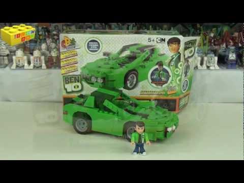 YouTube thumbnail: Character Building Ben 10 Kevin's Car, Lego Compatible!