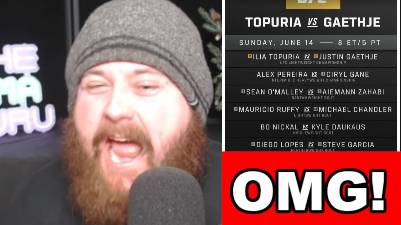 The MMA Guru Reacts To UFC WHITEHOUSE CARD ANNOUNCEMENTS At UFC 326? TOPURIA GAETHJE + PEREIRA GANE?