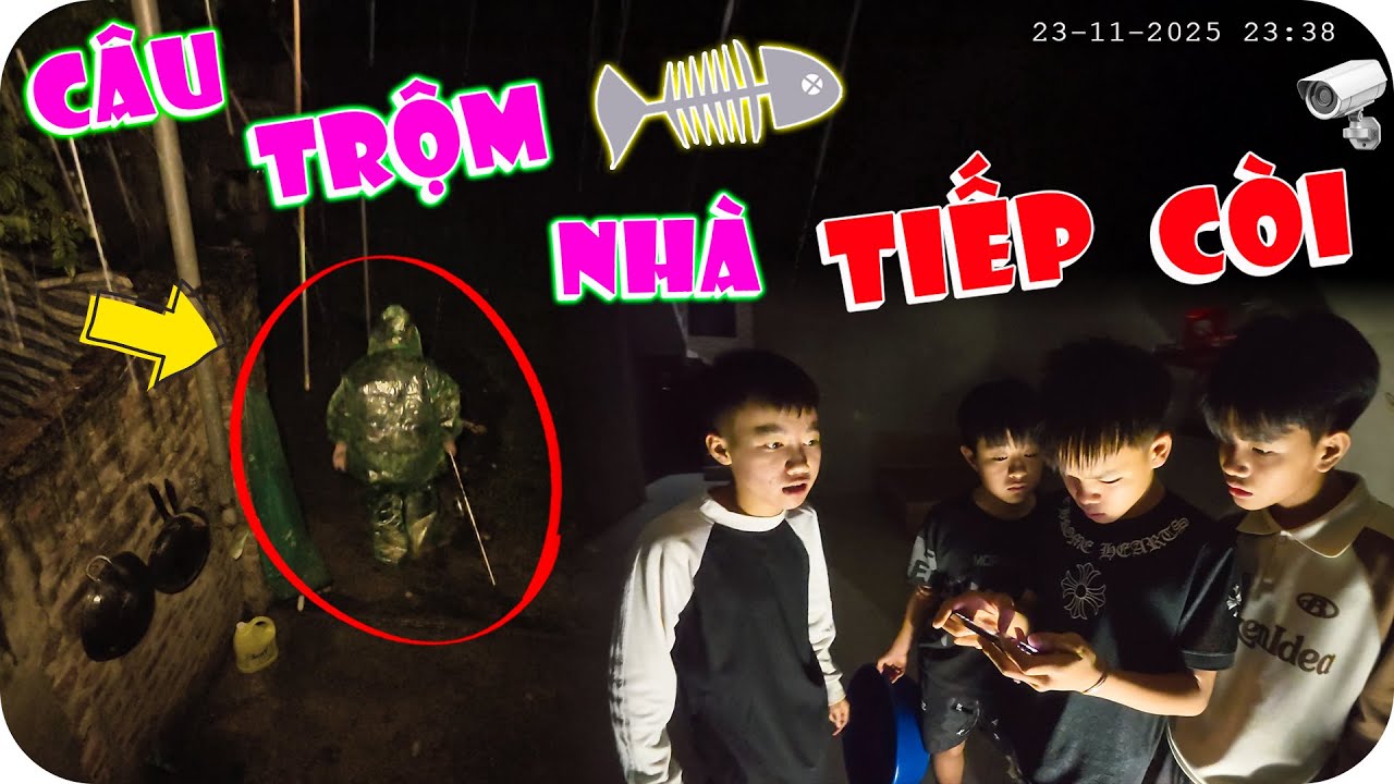 Phát Hiện Trộm Cá Đột Nhập Vào Nhà Tiếp Còi Khi Cả Nhà Đi Vắng | Min Min TV Minh Khoa