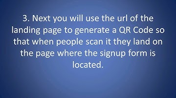 How to build your small business email list using QR Codes