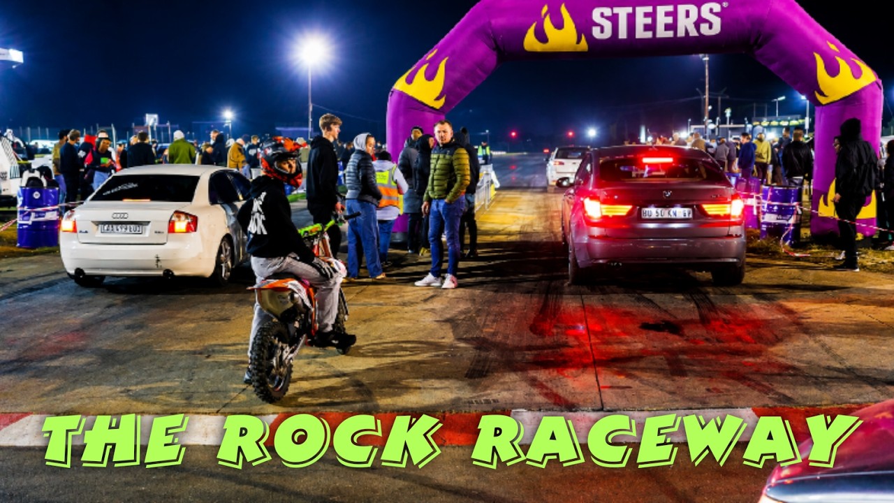 THE ROCK RACEWAY | DRAG RACING in S.A | Old vs New School - E30 Drift ...