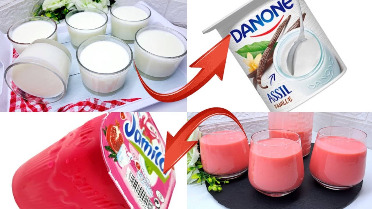 قولي وداعا لغلاء الأسعار⁉️ حضري ريبي جميلة وياغورت عاقد في البيت بأقل تكلفة وبكمية وفيرة