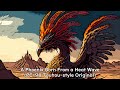A Phoenix Born From a Heat Wave (PC-98 Touhou-style Original)