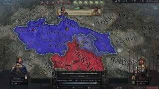 crusader kings 3 legenda rodu kunów #1 królestwo Polskie