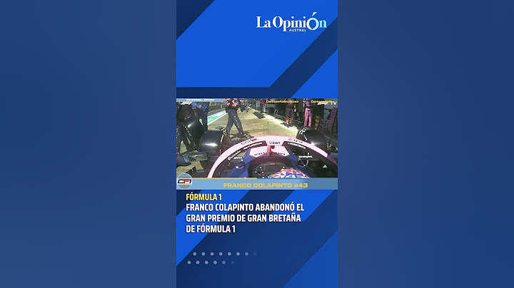 Formula 1: La reacción de Franco Colapinto al tener que abandonar el GP de Gran Bretaña