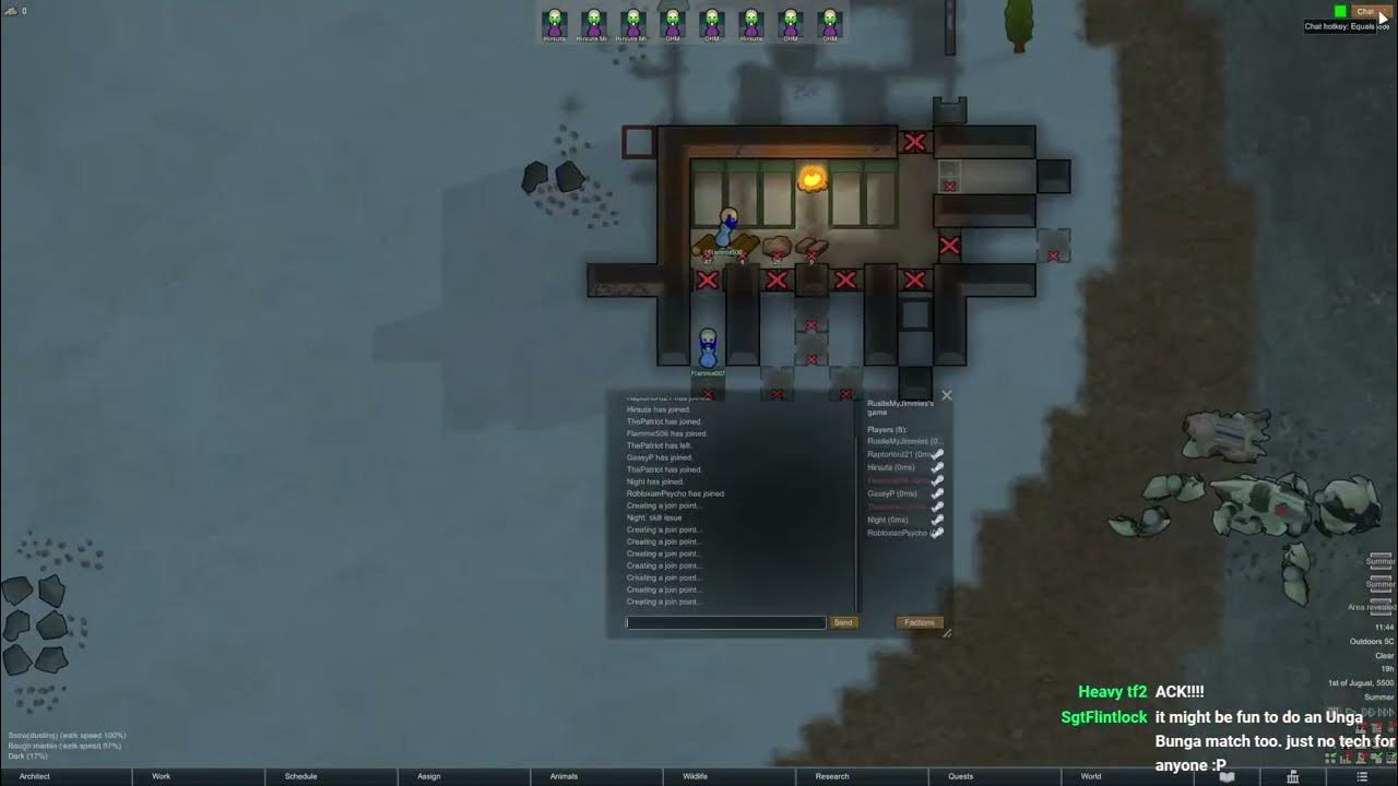VOD Knives & Knaves Ice Float Component Wars Rimworld PVP YouTube