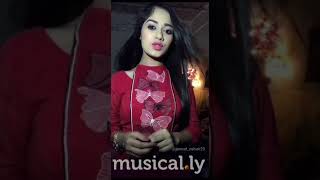 Jannat Zubair New Musical.ly In Maine Kaun Si Tujhse Jannat Mangle