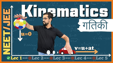 Lec - 1 | Kinematics (गतिकी) By ASP SIR - HINDI MEDIUM | IIT-JEE/NEET Physics Ashish Singh Lectures