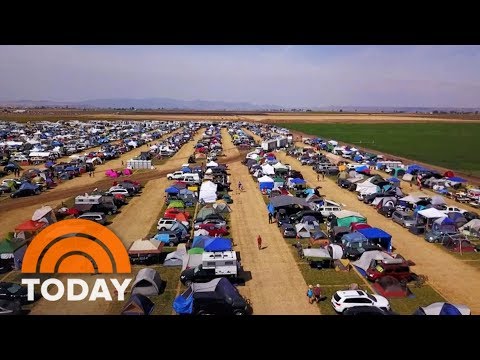 Eclipse Has People Going To Weird And Wacky Lengths To Get A Glimpse | TODAY