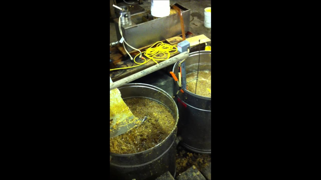 Extracting Honey at French Hill Apiaries YouTube