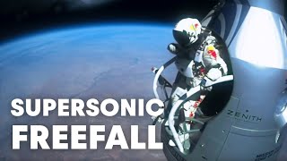 I jumped from space(world Record) supersonic free fall 😲😲