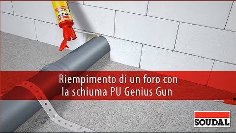 Come si usa la schiuma poliuretanica per riempimento muri