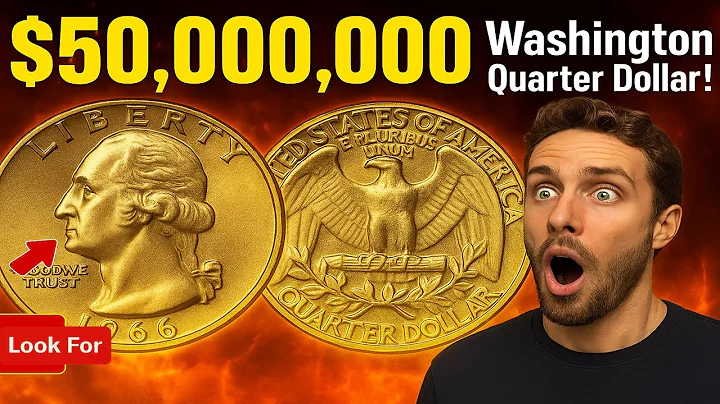 $50,000,000 Washington Quarter Dollar! Rare 1966 Coins Worth Money