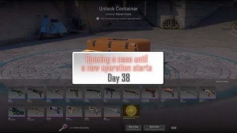 Opening a case until a new CS2 operation starts - Day 38