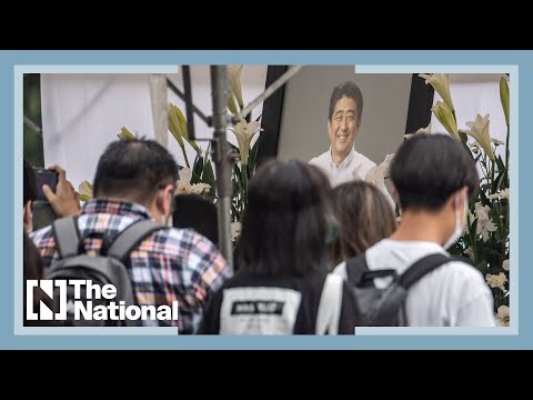Crowds mourn as Japan holds Shinzo Abe's funeral