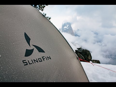 How to pitch your SlingFin tent in the rain