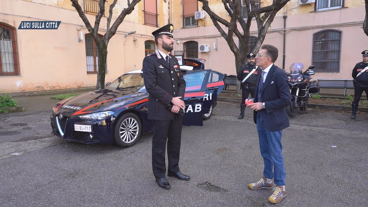 Luci sulla città - Al nucleo Radiomobile carabinieri Palermo