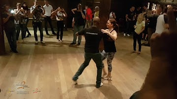 Basil and Melissa of Dance2Salsa Dance Company - Advanced Salsa Class - 22nd June 2016