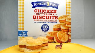 Unboxin Doxin - Tennessee Pride Chicken Buttermilk Biscuits Breaded Chicken Patty Sandwiches