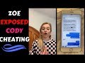 Zoe laverne EXPOSED cody cheating on her and Aidan | Zody breakup (SCREENSHOTS INCLUDED)