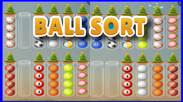 color ball sort wooden puzzle New Tubes,Theme and Balls, (level 969-976)