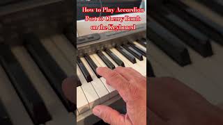 How to Play Accordion Part to Cherry Bomb on the Keyboard.