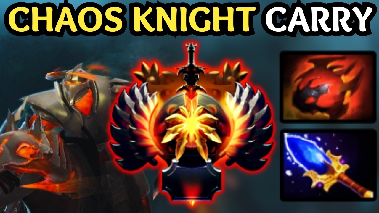 🔥 Carry CHAOS KNIGHT Meta — Broken Illusion! 🔥 Dota 2 Gameplay